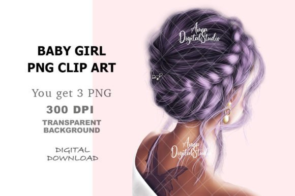 Cute Girl PNG, Fashion Illustration: Integrating High-Quality Digital Assets into Your Creative Workflow