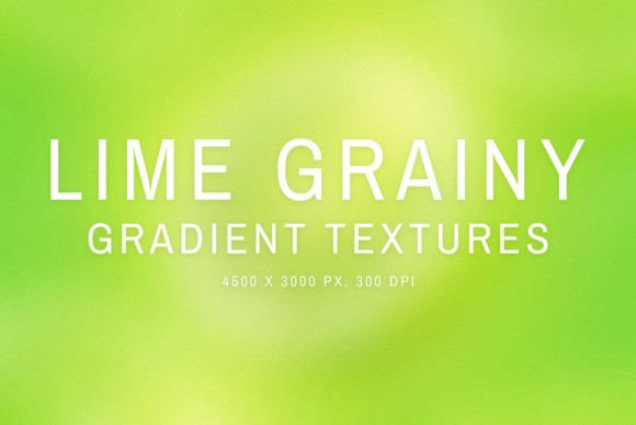 Elevate Your Designs With Lime Grainy Gradient Textures