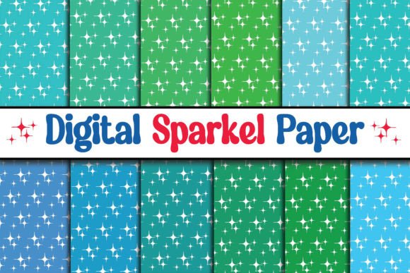 Integrating Sparkle Digital Papers Patterns Graphic into Your Creative Workflow