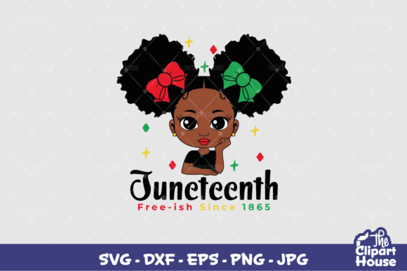 Juneteenth Black Girl: A Versatile Design Resource for Makers and Creators