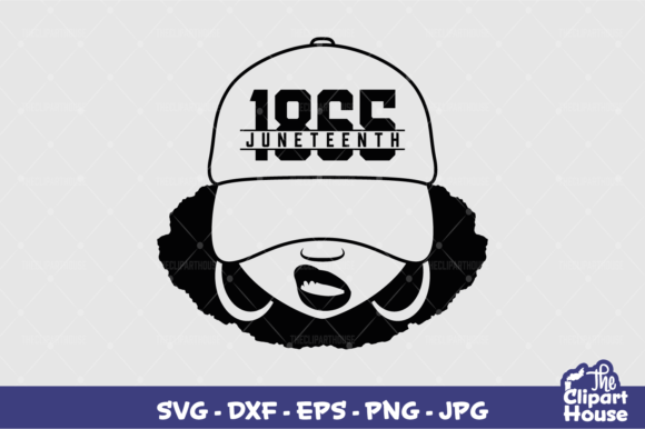 Juneteenth Smirk: A Unique Design for Creative Projects
