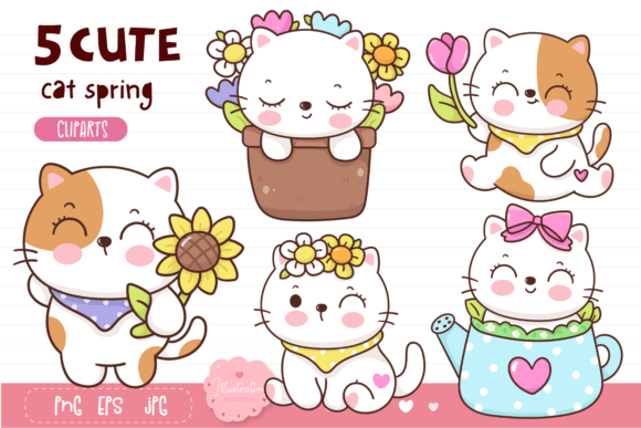 The Ultimate Guide to Cute Cat Spring: Integrating Kawaii Baby Cat Art into Your Creative Projects