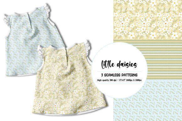 Unlocking Creativity with the Digital Paper Pack Little Daisies
